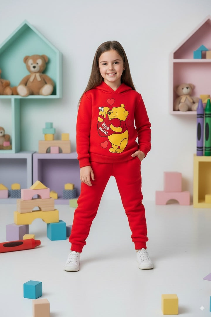 BE MINE POOH FLEECE PAIR