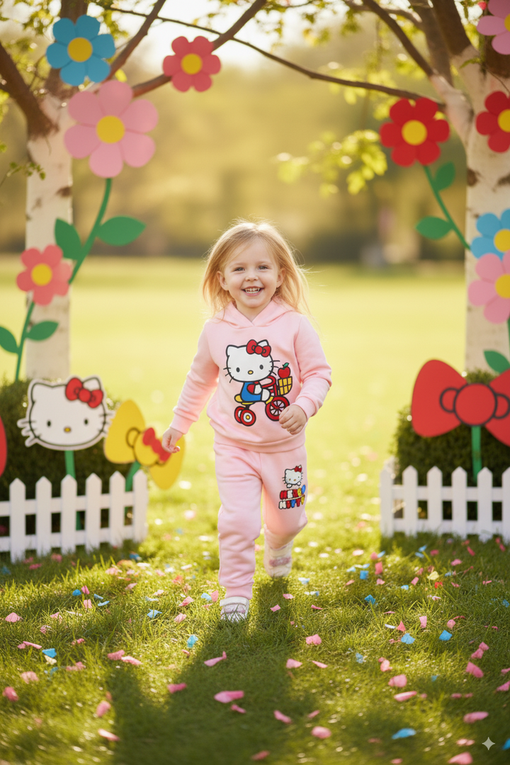 HELLO KITTI FLEECE PAIR