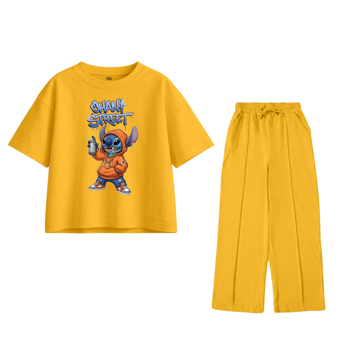 lilo stitch Oversized Tracksuit