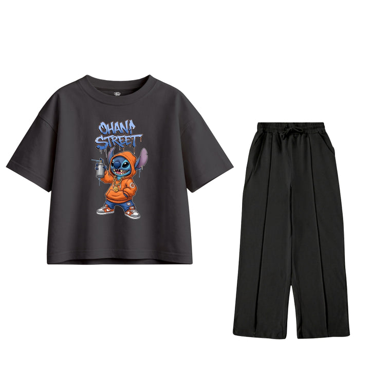 lilo stitch Oversized Tracksuit