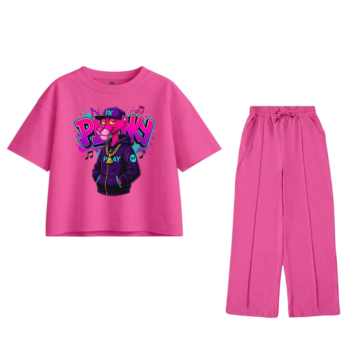 Pink Panther Oversized Tracksuit