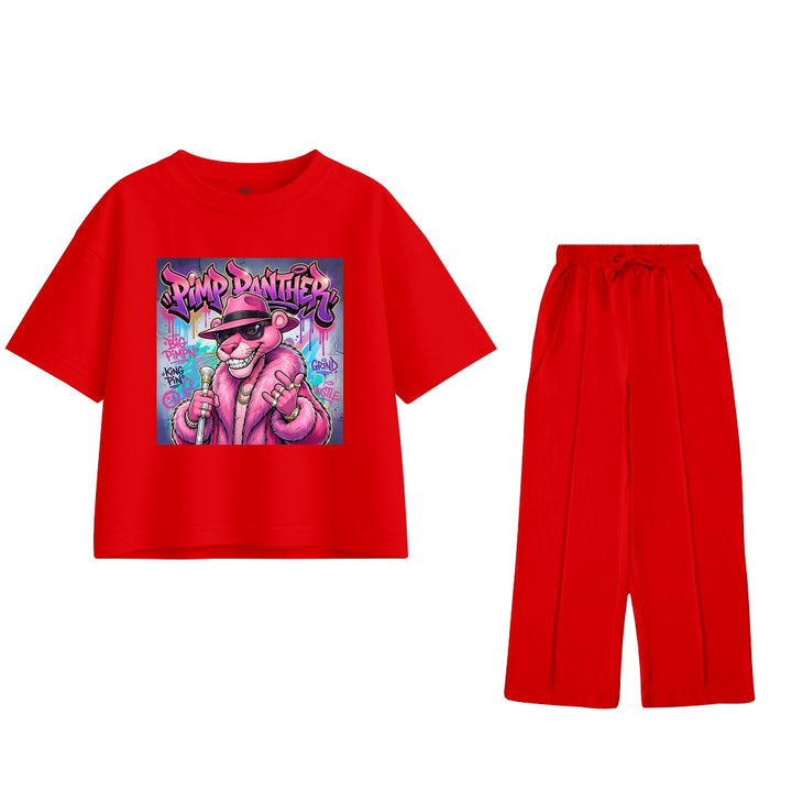 Pink Panther Oversized Tracksuit