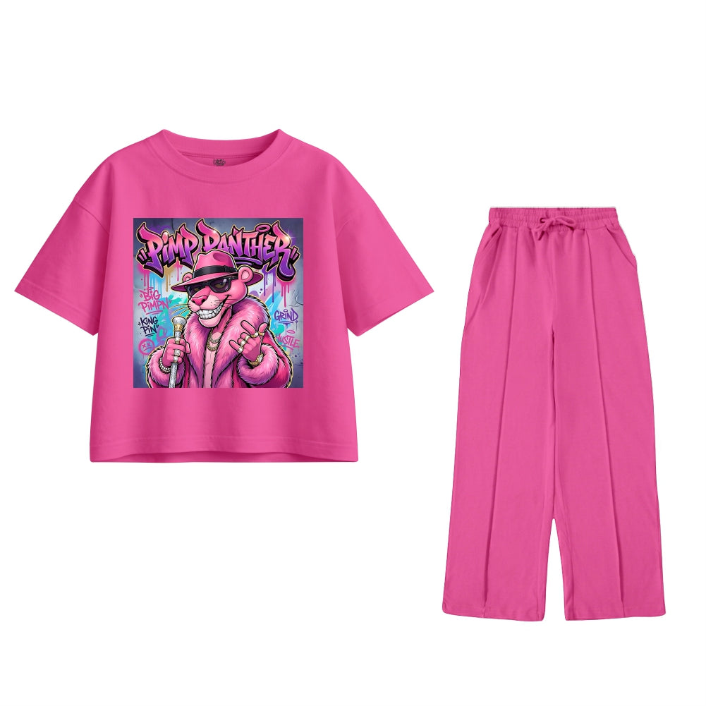 Pink Panther Oversized Tracksuit