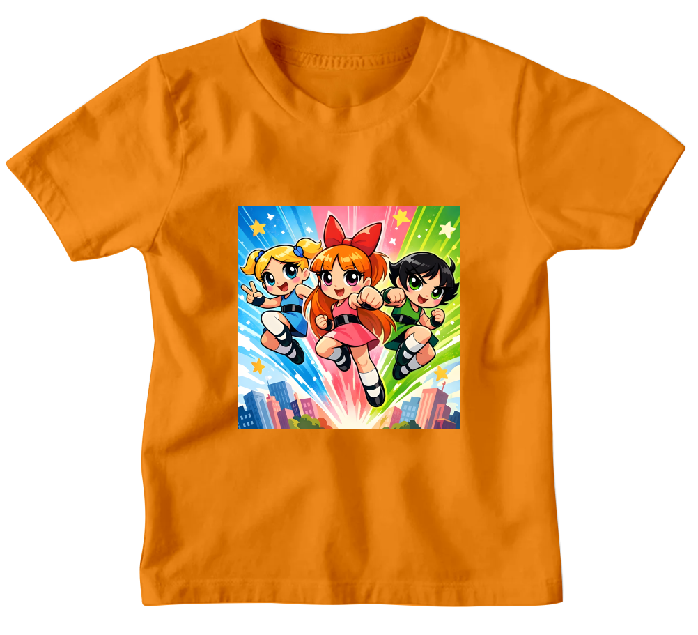 POWER PUFF GIRLS T-SHIRT