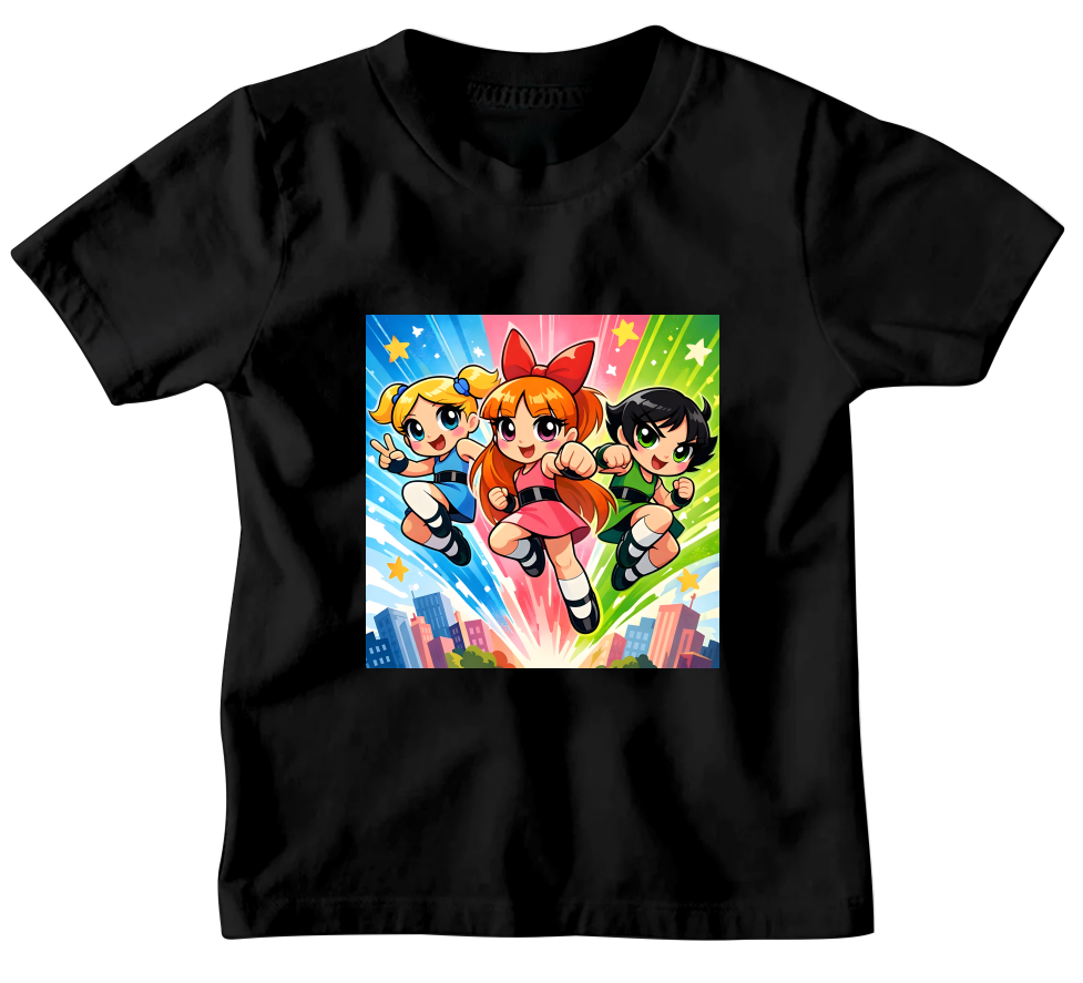 POWER PUFF GIRLS T-SHIRT