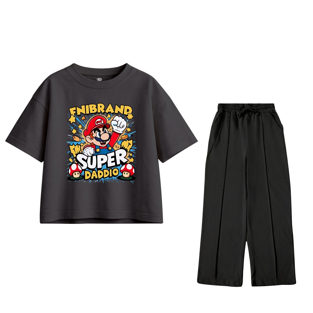 Super Daddio Mario Oversized Tracksuit
