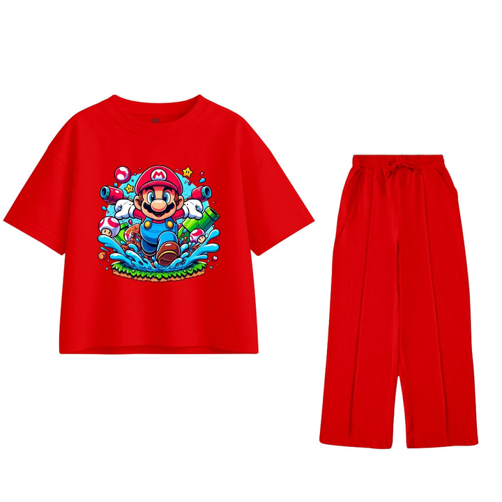 Super Mario Oversized Tracksuit