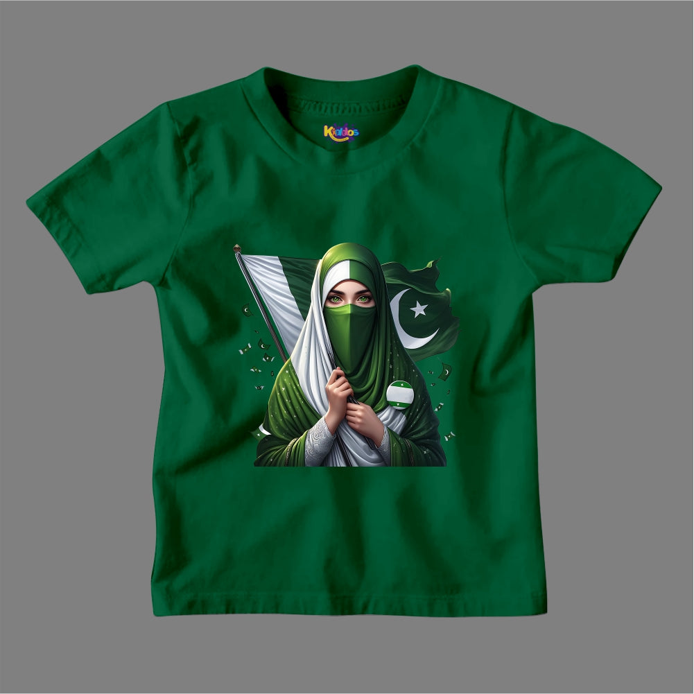 14 AUGUST HIJABI GIRL T-SHIRT