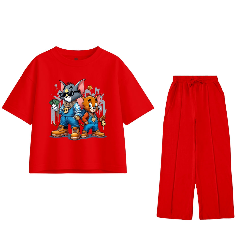 Tom And Jerry Oversized Tracksuit