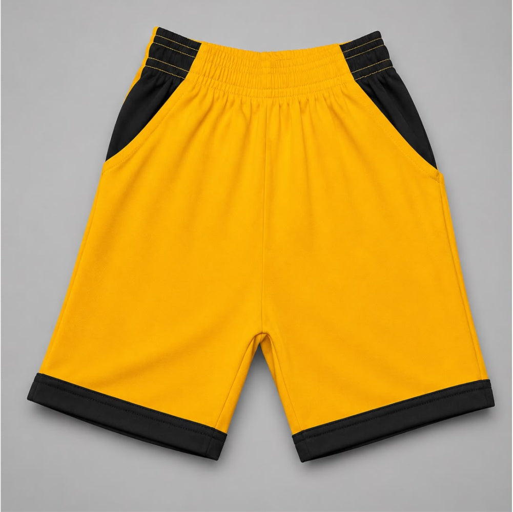 Kids Shorts (YELLOW BLACK)